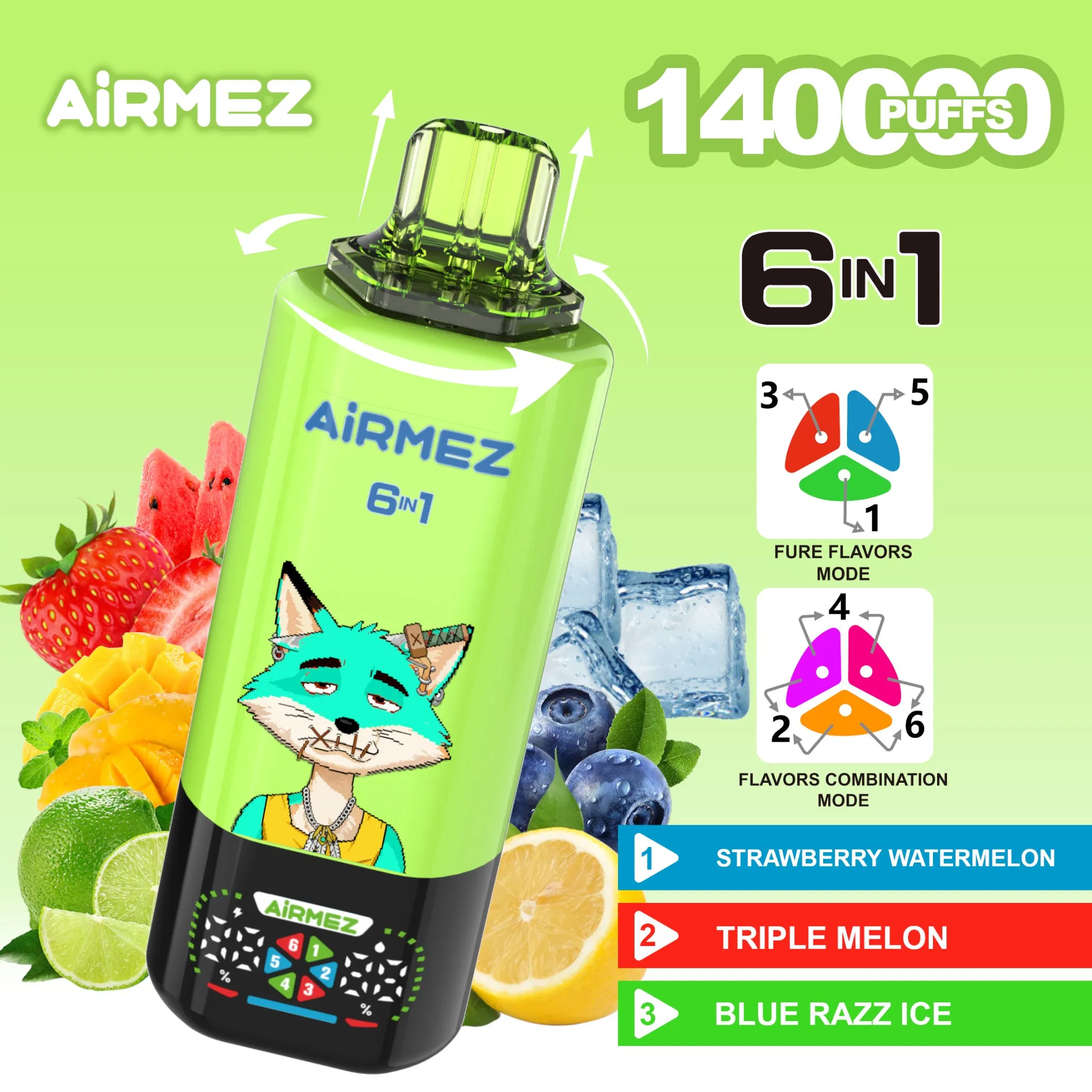 Airmez Vape 6 IN 1 140K Puffs eu Poland Warehouse price