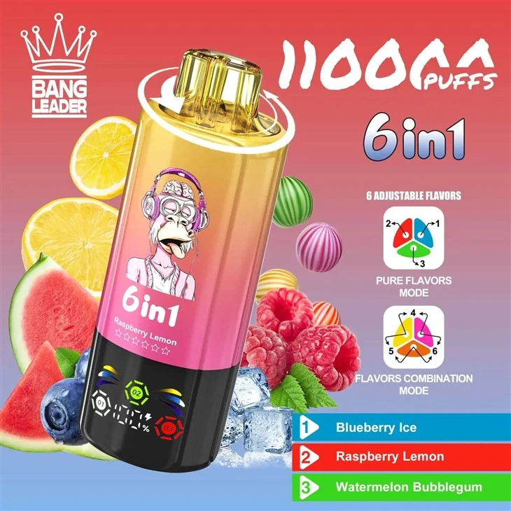 Bang Leglend 6in1 Vape 110k Puffs high quality