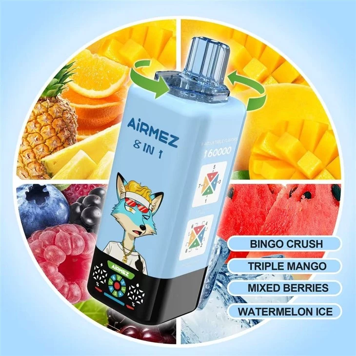 Airmez Vape 8 IN 1 160K Puffs best